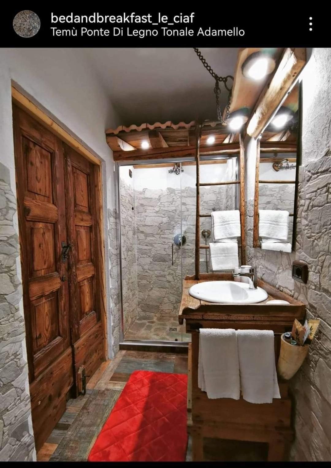 B&B Le Ciaf Temù Buitenkant foto